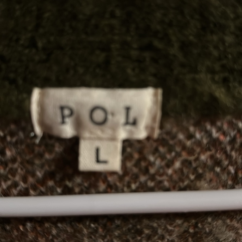 Pol Mohair Patch Pattern Cardigan - image 8